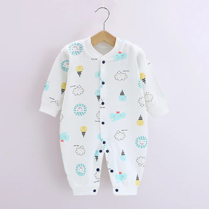 Baby Set 0-24M Neonatal Cartoon Breathable Bodysuit