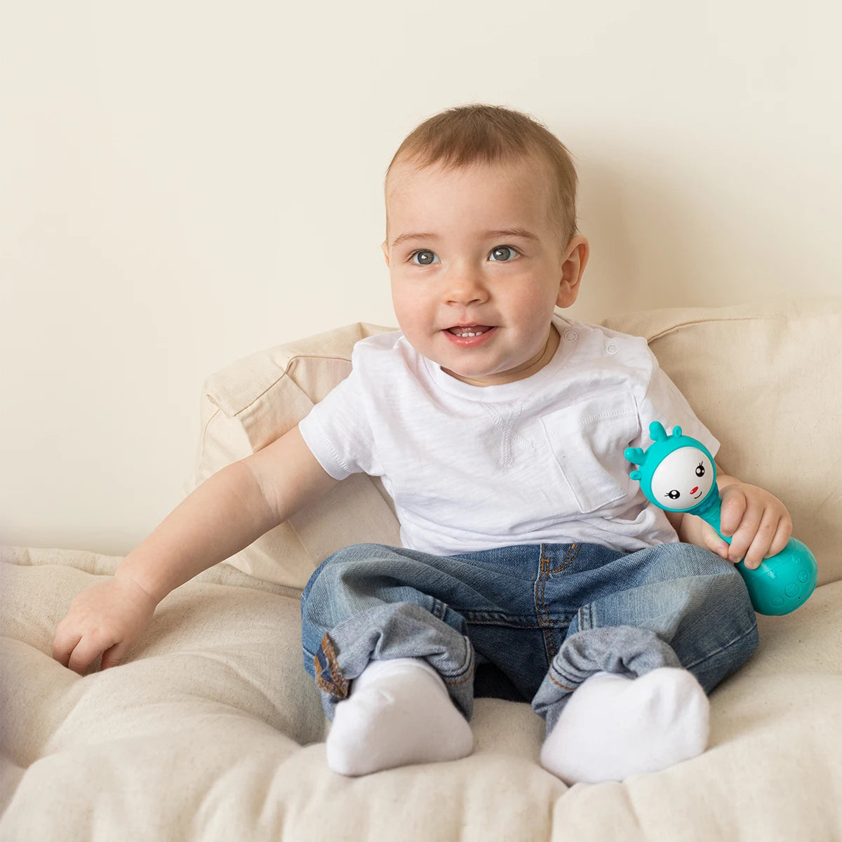 Baby Music teether rattle toy for child 0-24 education Mobile kids bed Bell newborn stroller crib infant pacifier tear