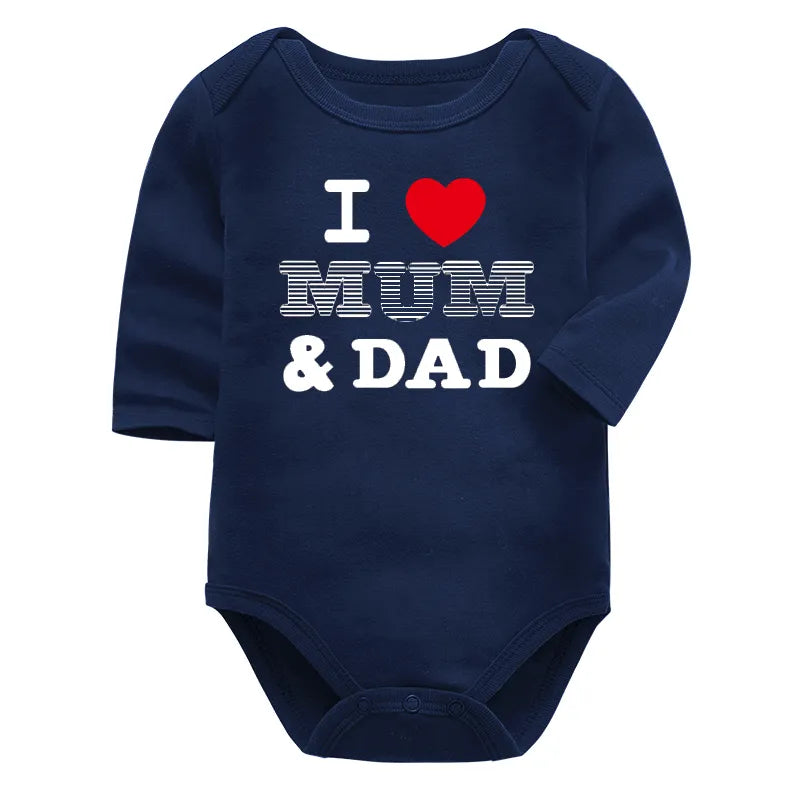 Baby Boys Bodysuit Long Sleeves Bodysuits