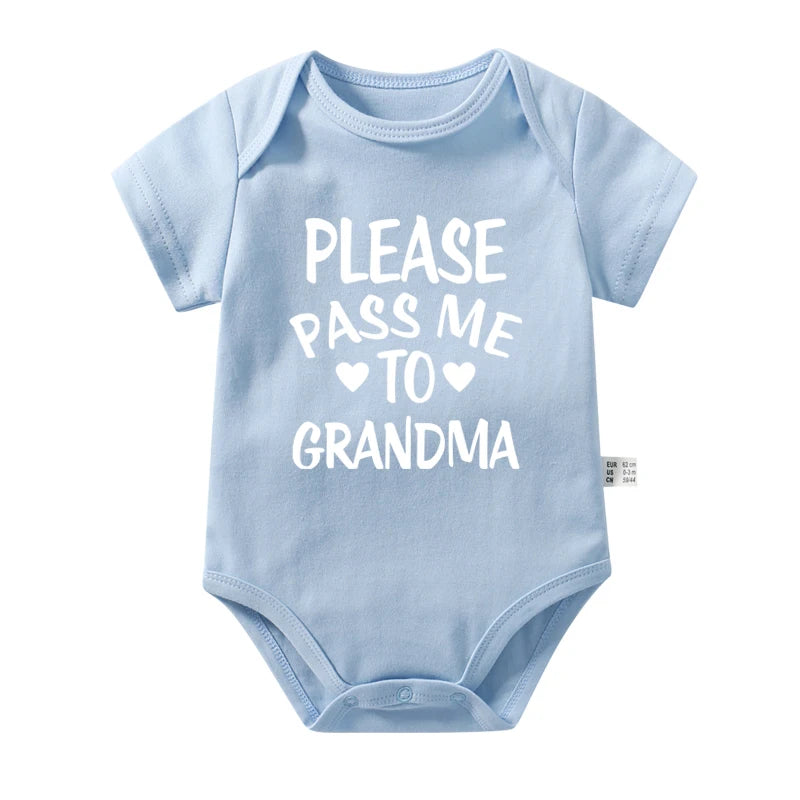 Summer Newborn Baby Clothes Cotton Bodysuit