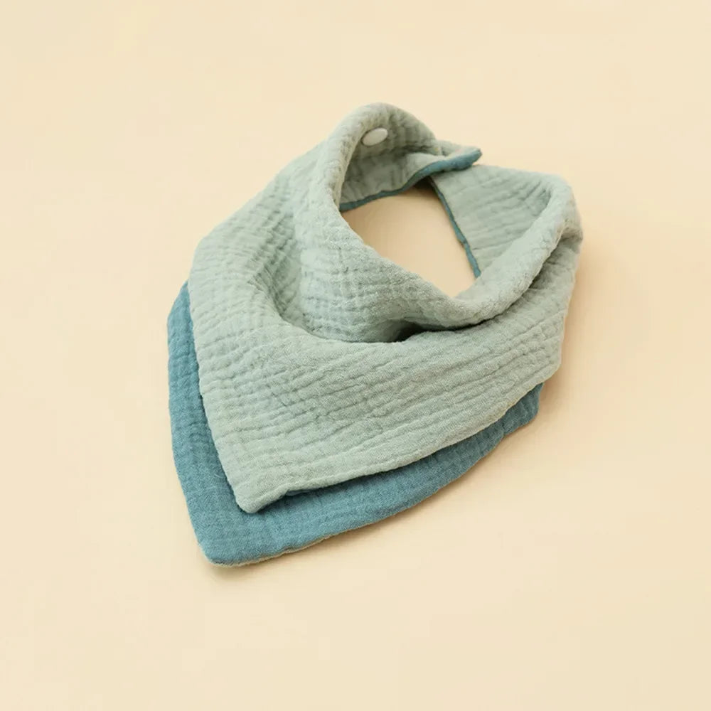 Baby Cotton Cloth Bib Multi-Functional Square Towel