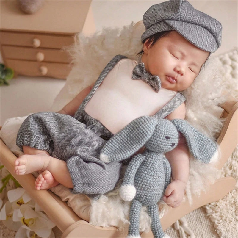 Newborn Costume Photography Clothes Vintage Outfit