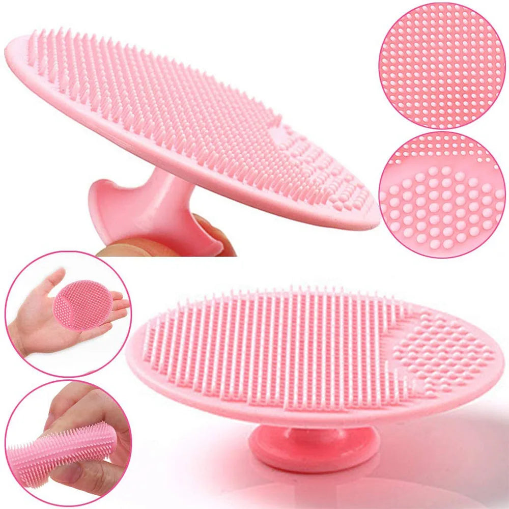 Baby Silicone Bath Massaging Brush for Hair Care
