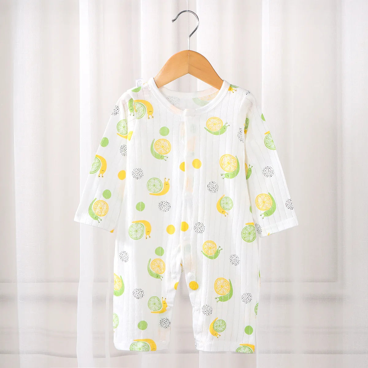 Baby Cotton Long-sleeved Sleepwear Clothing
