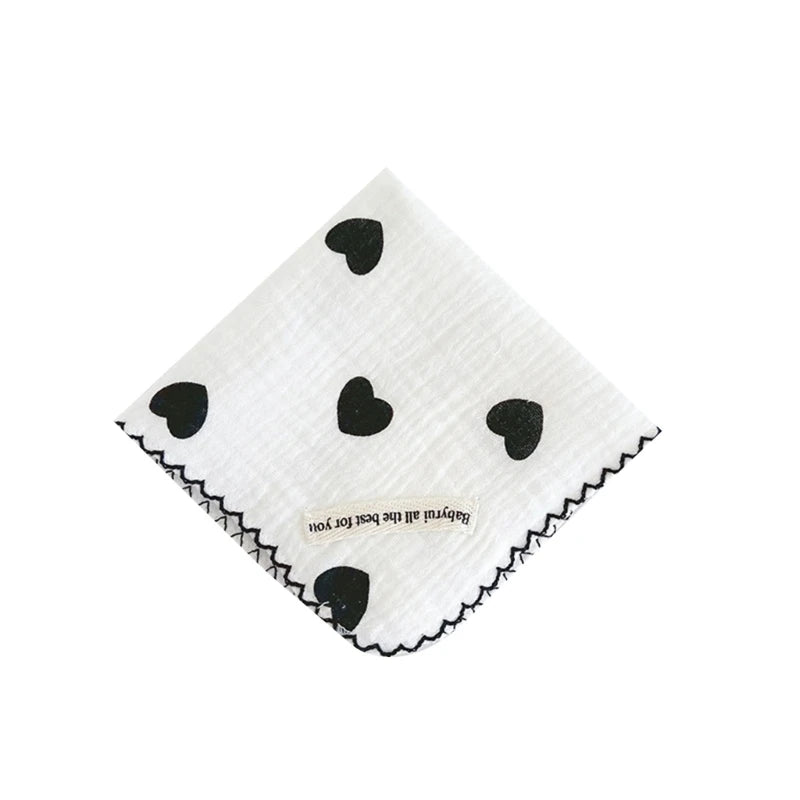 Cotton  Towel Newborn Baby Items Muslin Baby Bibs Handkerchief Soft Saliva Towel  Feeding Burp Cloths Facecloth
