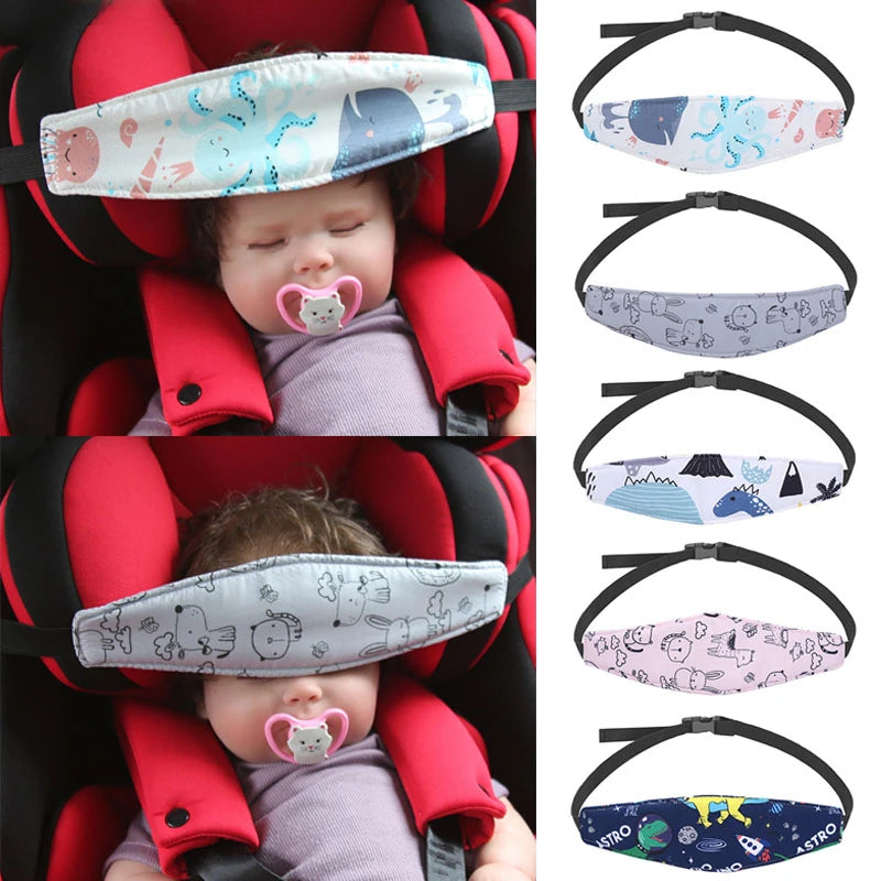 Baby Pillow Protective Travel Car Seat Head Neck Support Pillow 0-3 Years