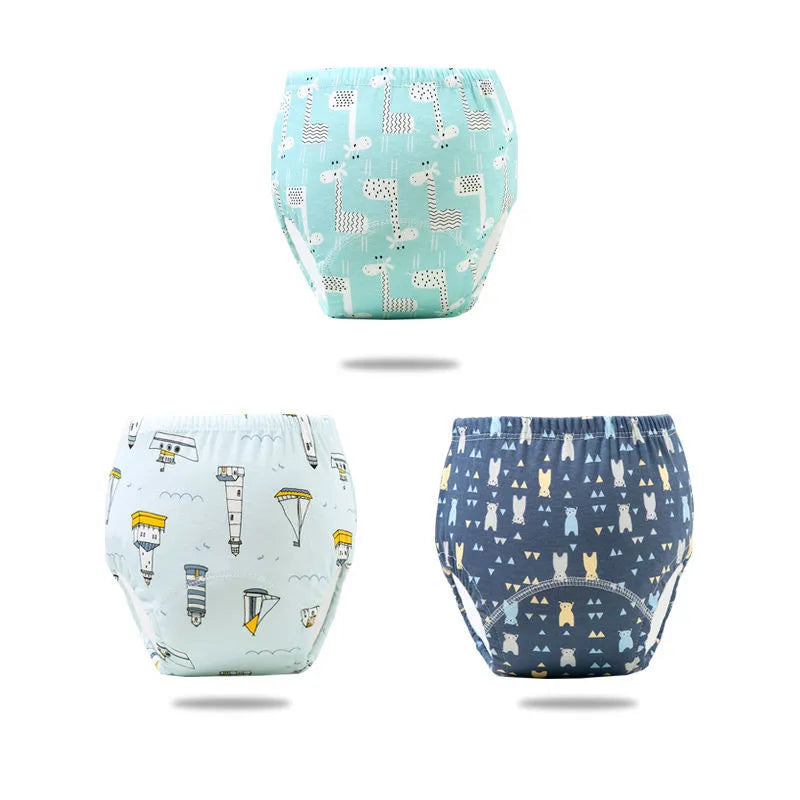 Baby Diaper  Cotton Pants Waterproof