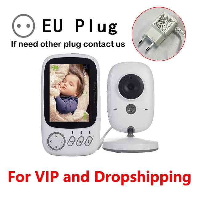 Baby Monitor With Camera 3.2 inch LCD Electronic