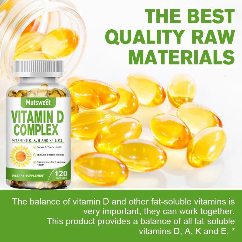 Vitamin D3 2000 Repair Flexibility and Mobility Functions