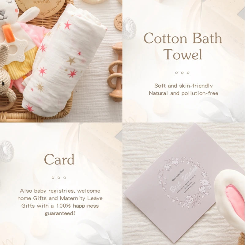 Baby Gift Set Newborn Infant Towel Accessories