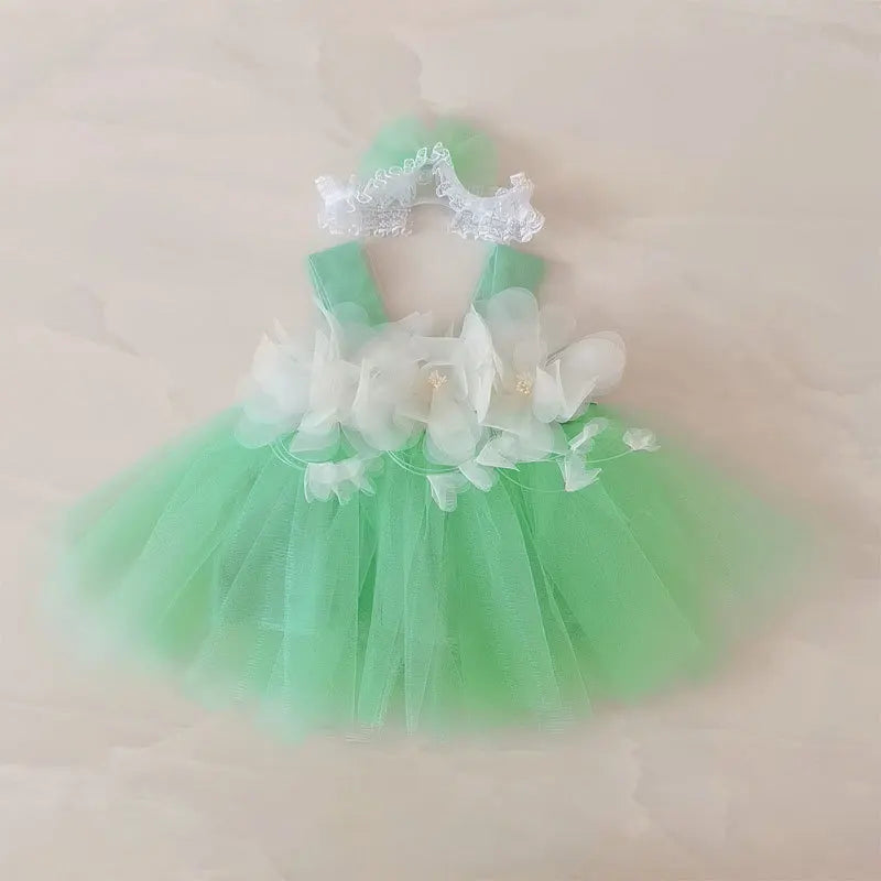 Baby Tutu Skirt Headband Outfit Newborn Photography Props Infant Costume Princess Headband Baby Photography Props