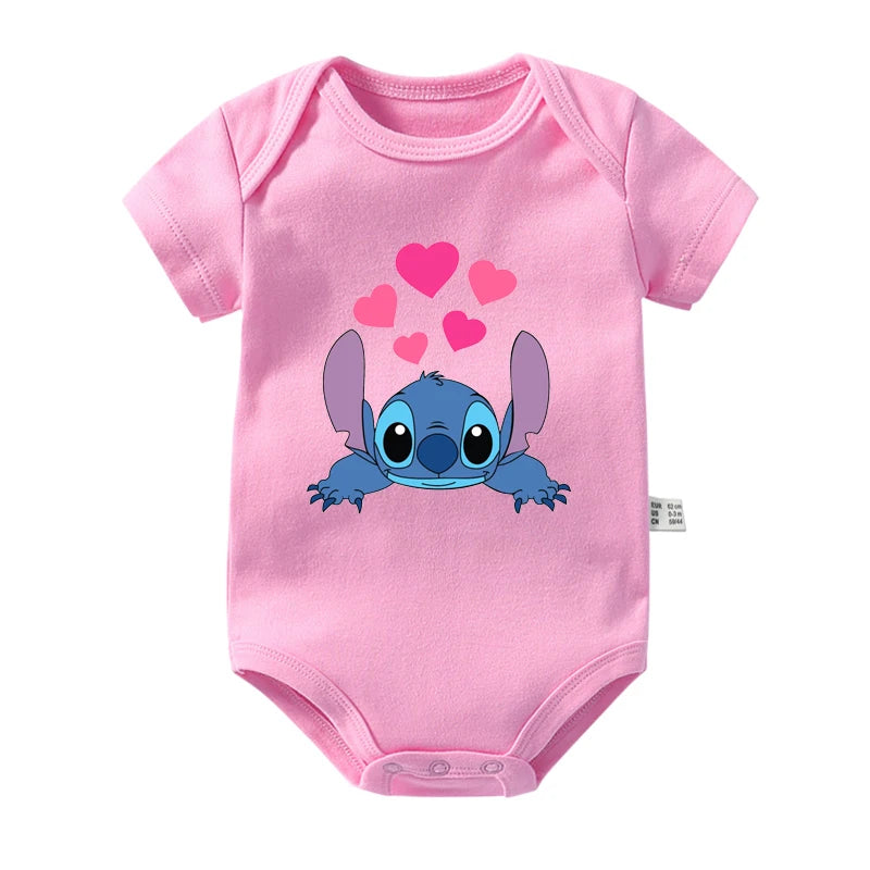 Cute Newborn Baby Summer Rompers Infant Bodysuits