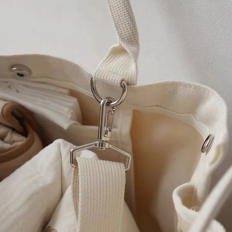 Large Capacity Mommy Bag Travel Handbag Baby Diaper Bag Canvas Organiser Drop Shipping