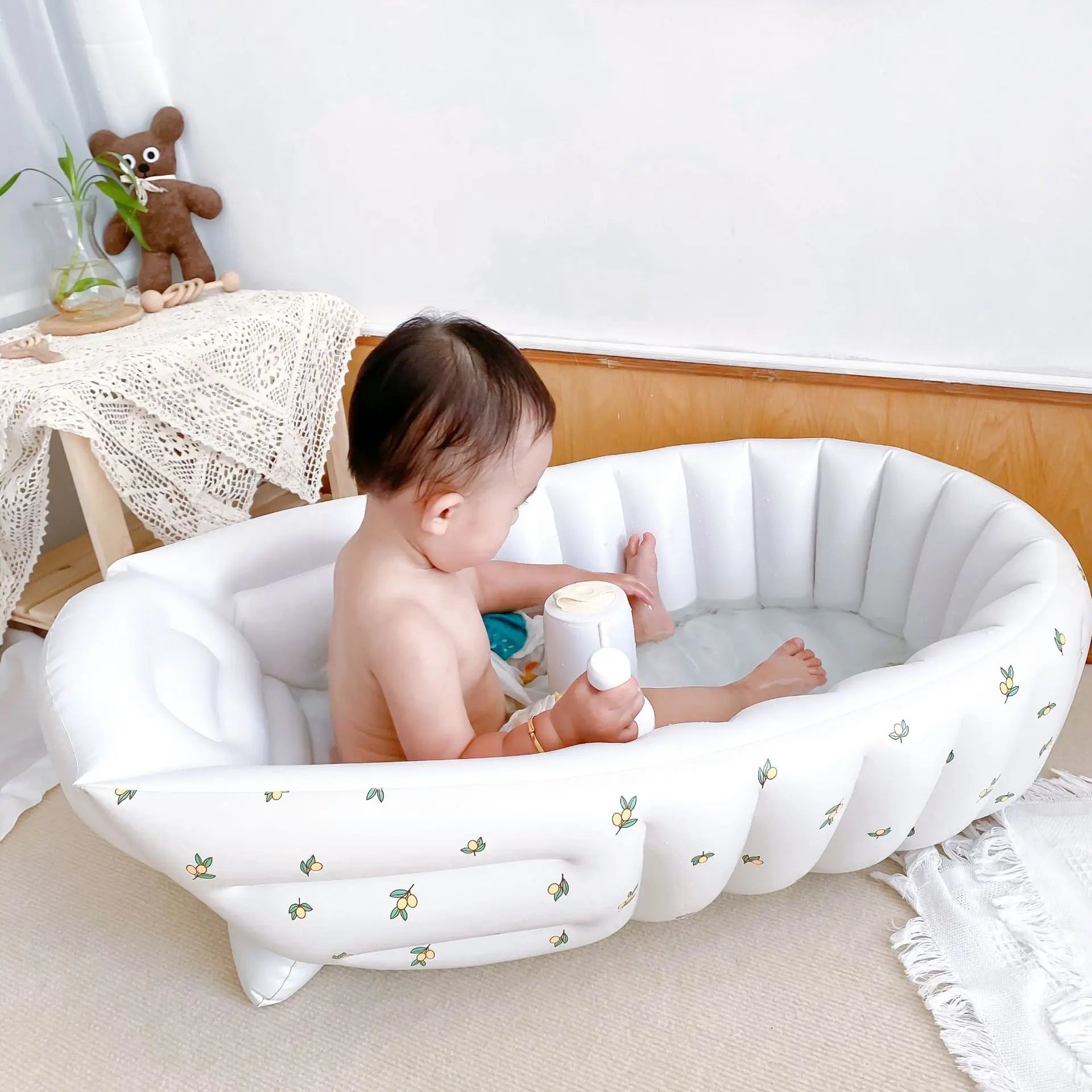 Inflatable Bathtub Foldable Baby Swimming Pool