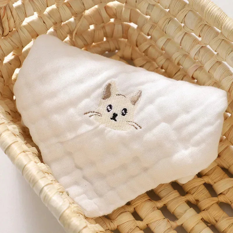 Cotton Newborn Baby Towels Saliva Towel