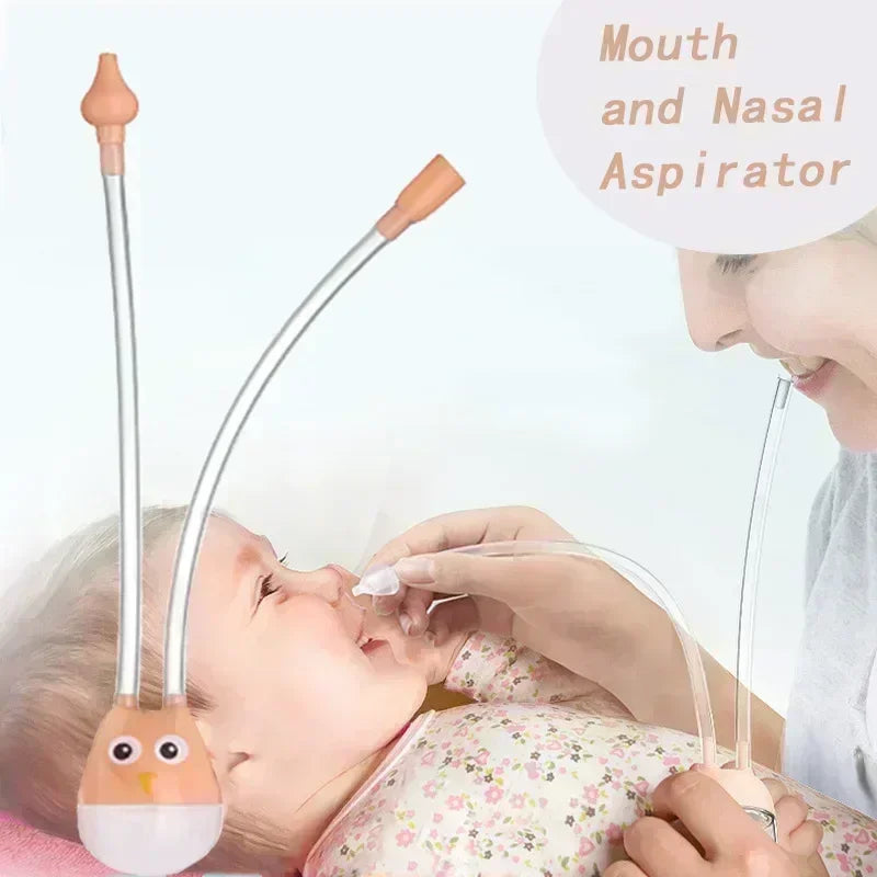 Newborn Baby Nasal Aspirator for Nose Cleaner Sucker Suction Tool