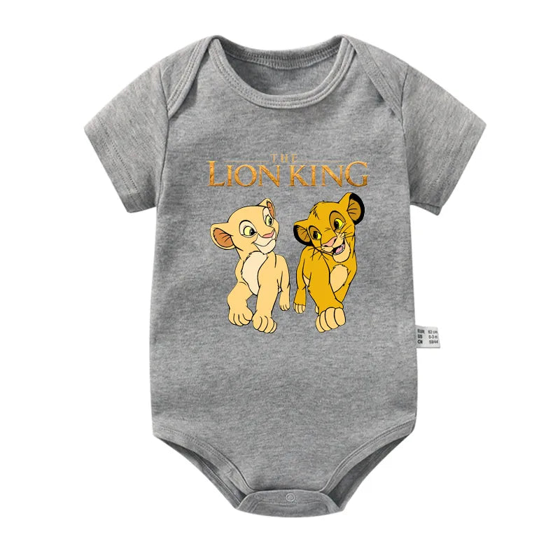 The Lion King Simba Print Infant Bodysuit Cotton