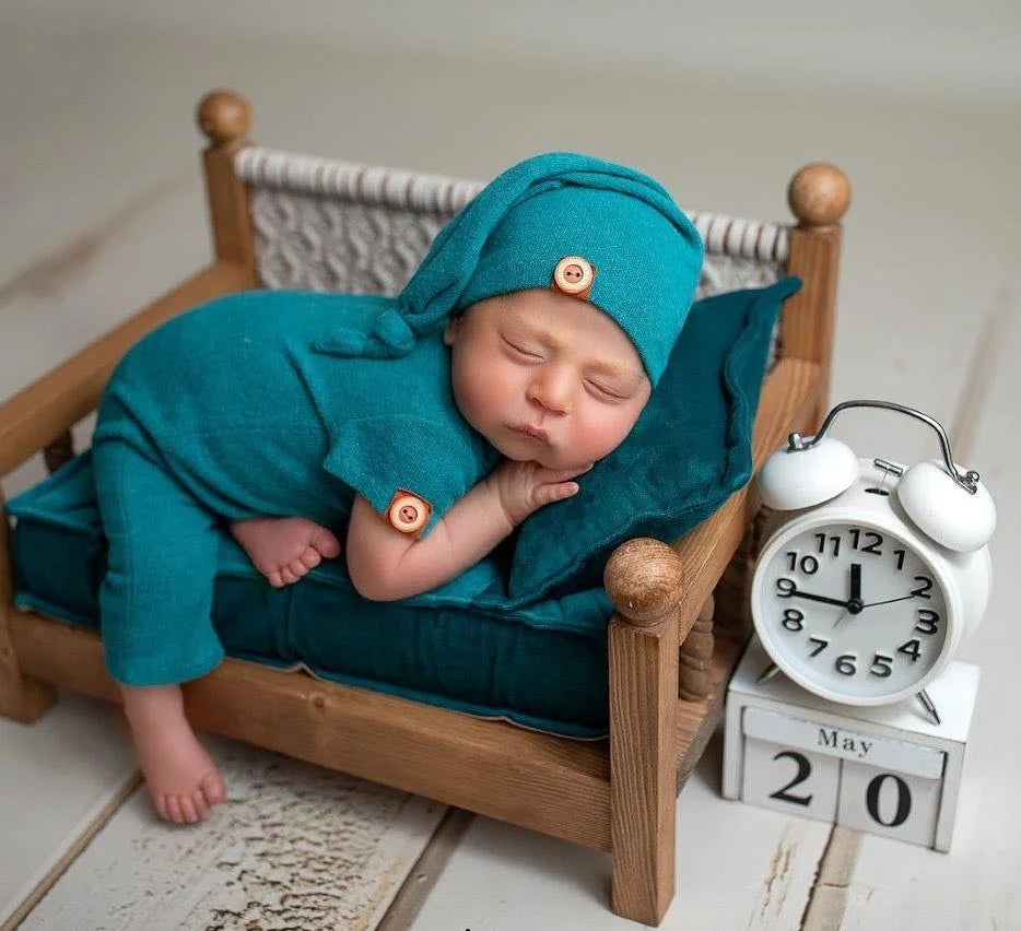 Newborn Photography Props Posing Pillow Cushion Mini Baby Bed Basket Mat Mattress for Photoshoot Baby Accessories Newborn