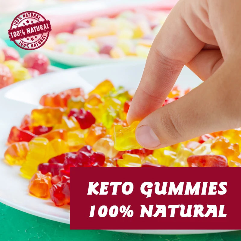 Keto Gummies Ketone Fat Burner Apple Cider Vinegar Appetite