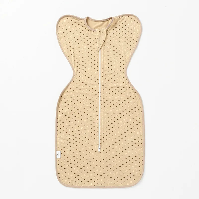 Baby Sleeping Bag Newborn Baby Swaddle Sleeveless Sleep Sack Autumn Thin 100% Cotton Soft 2-Ways Zipper Diaper Changing Bag