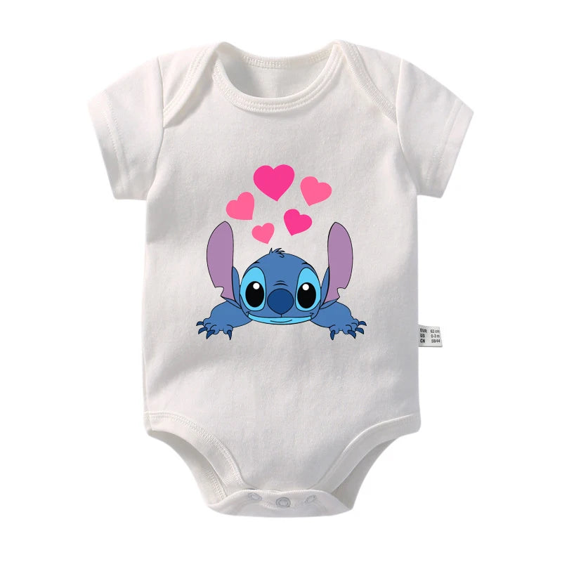 Cute Newborn Baby Summer Rompers Infant Bodysuits