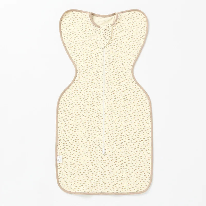 Baby Sleeping Bag Newborn Baby Swaddle Sleeveless Sleep Sack Autumn Thin 100% Cotton Soft 2-Ways Zipper Diaper Changing Bag