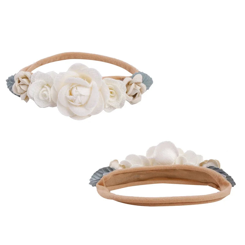 Baby Flower Headwear Soft Elastic