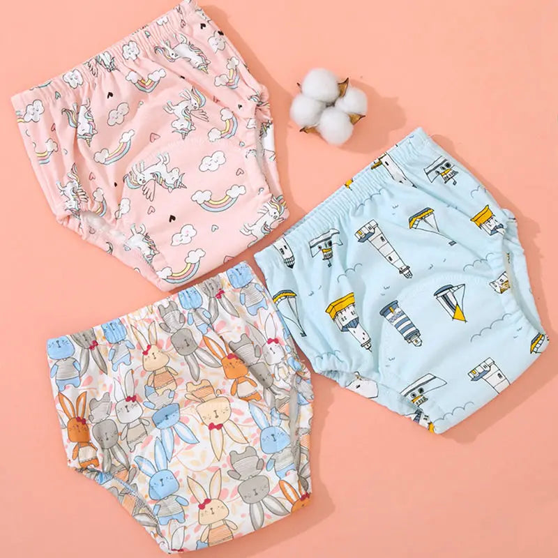 Baby Diaper  Cotton Pants Waterproof