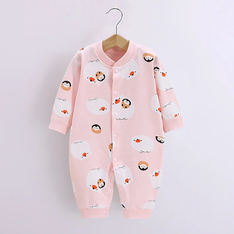 Baby Set 0-24M Neonatal Cartoon Breathable Bodysuit