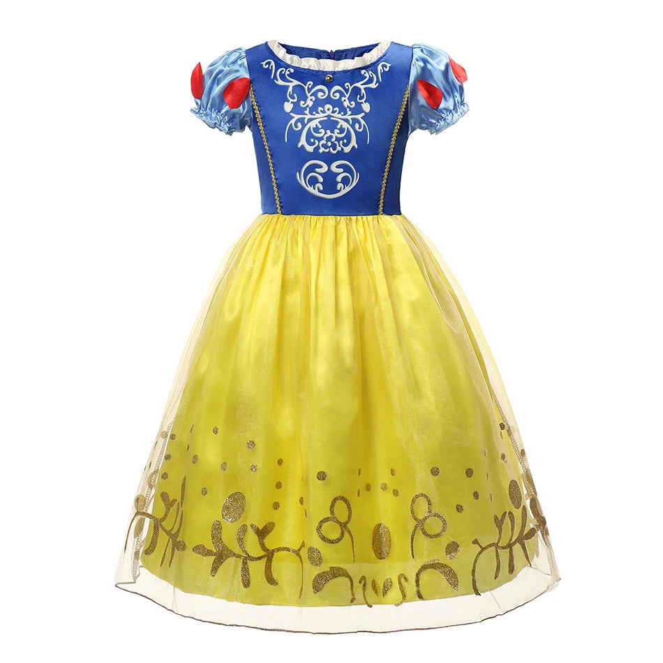 Frozen Elsa Anna Princess Cosplay Dress Baby Costume