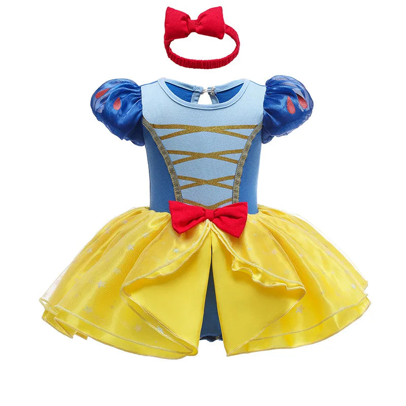 Baby Disney Mermaid Snow White Elsa Cinderella Costume