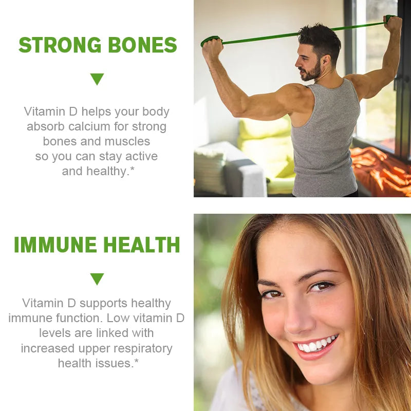 Vitamin D3 2000 Repair Flexibility and Mobility Functions