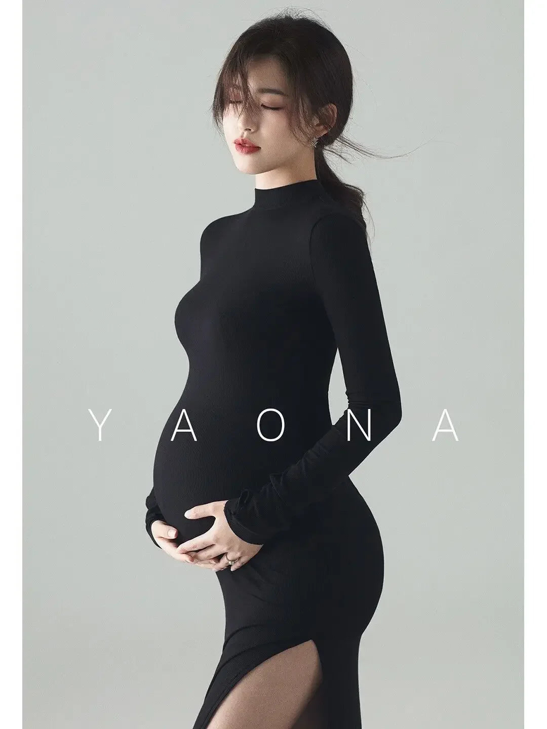 New Black Sexy Maternity Dresses