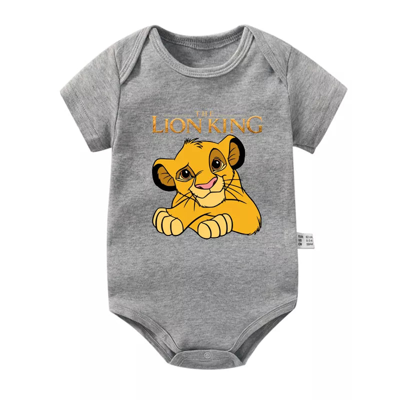 The Lion King Simba Print Infant Bodysuit Cotton
