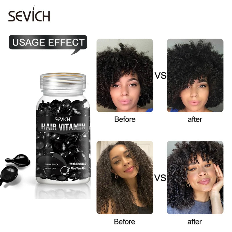 Hair Vitamin Capsule Keratin Oil Anti Hair Loss