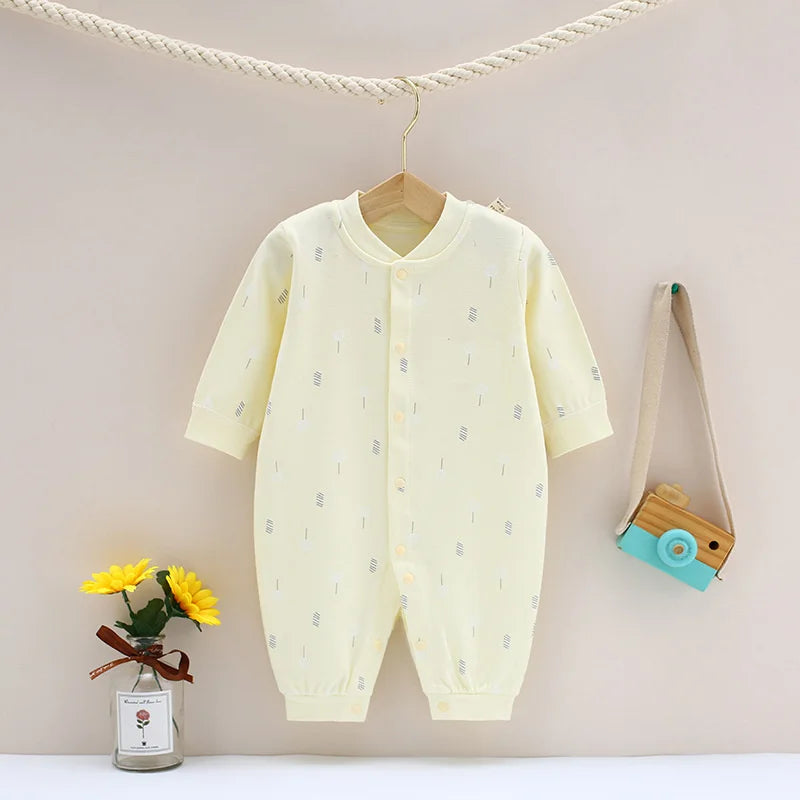 Baby Set 0-24M Neonatal Cartoon Breathable Bodysuit