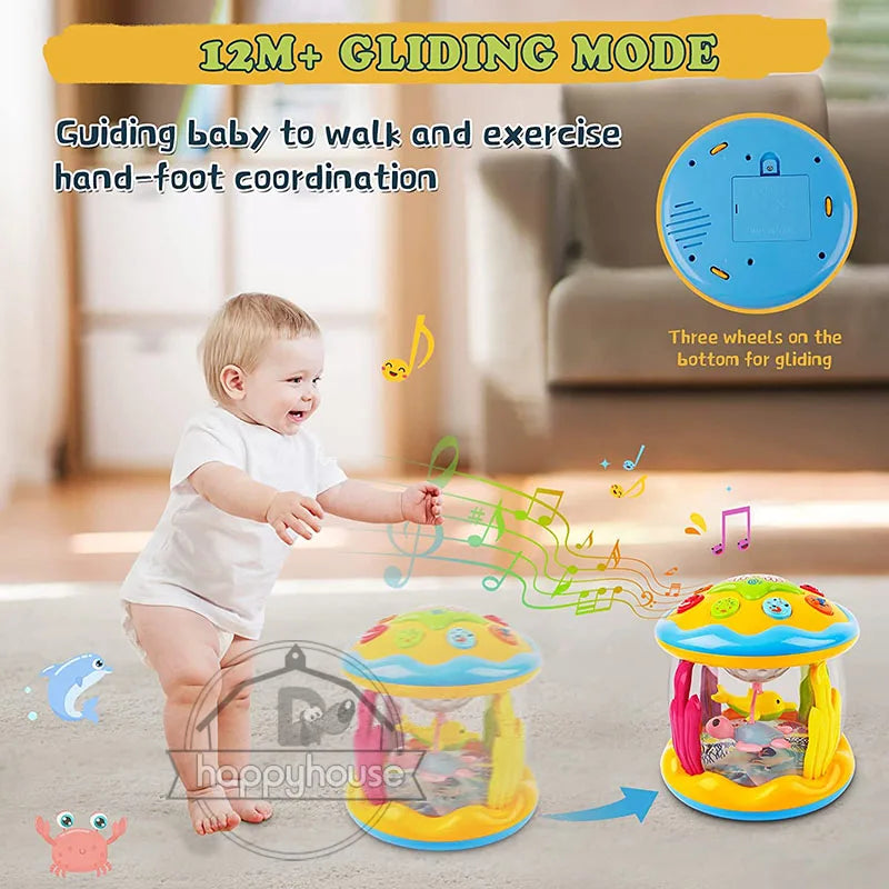 Baby Toys Musical Toy Ocean Rotary Projector