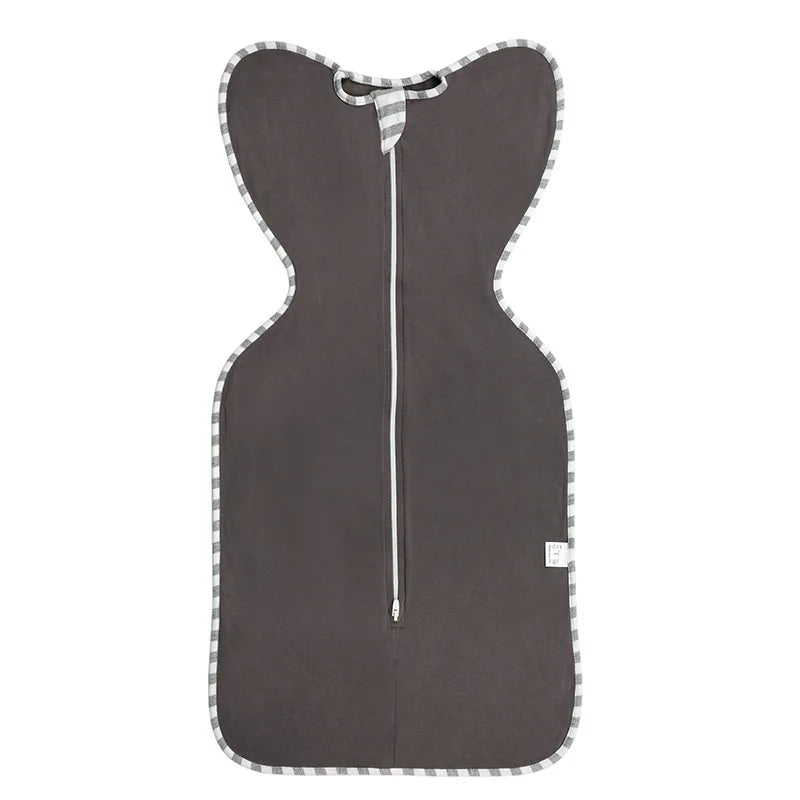 Baby Sleeping Bag Newborn Baby Swaddle Sleeveless Sleep Sack Autumn Thin 100% Cotton Soft 2-Ways Zipper Diaper Changing Bag