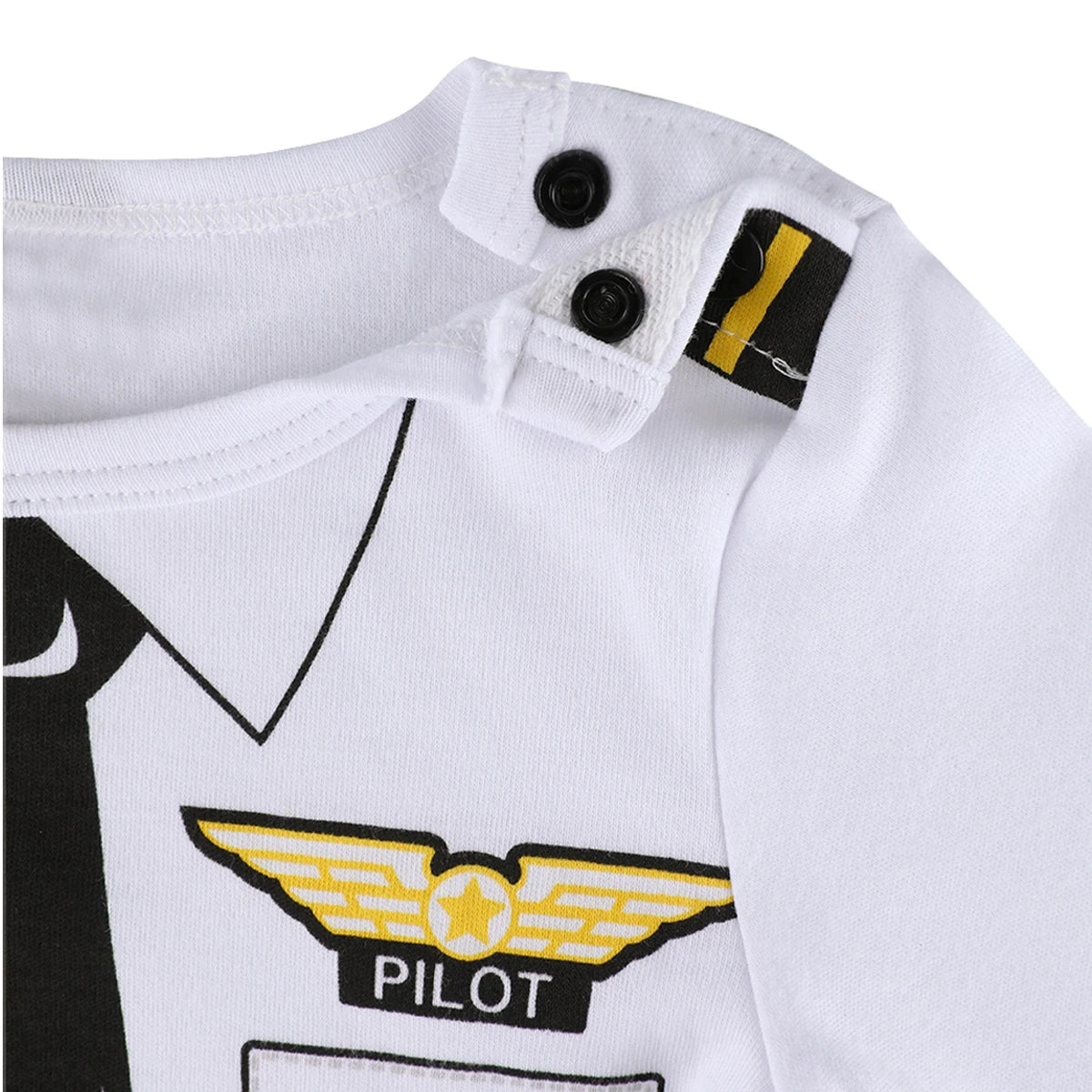 Baby Boy Clothes Set Infant Pilot Carnival Top+Pants+Hat Costume 3PCS