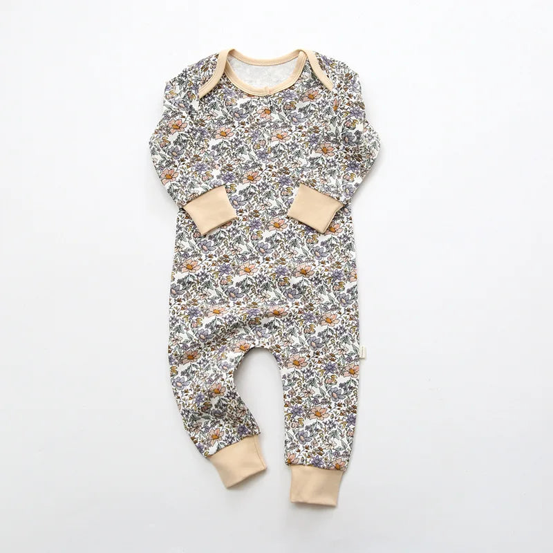 Nordic Style Cotton Comfortable Baby Autumn Bodysuit