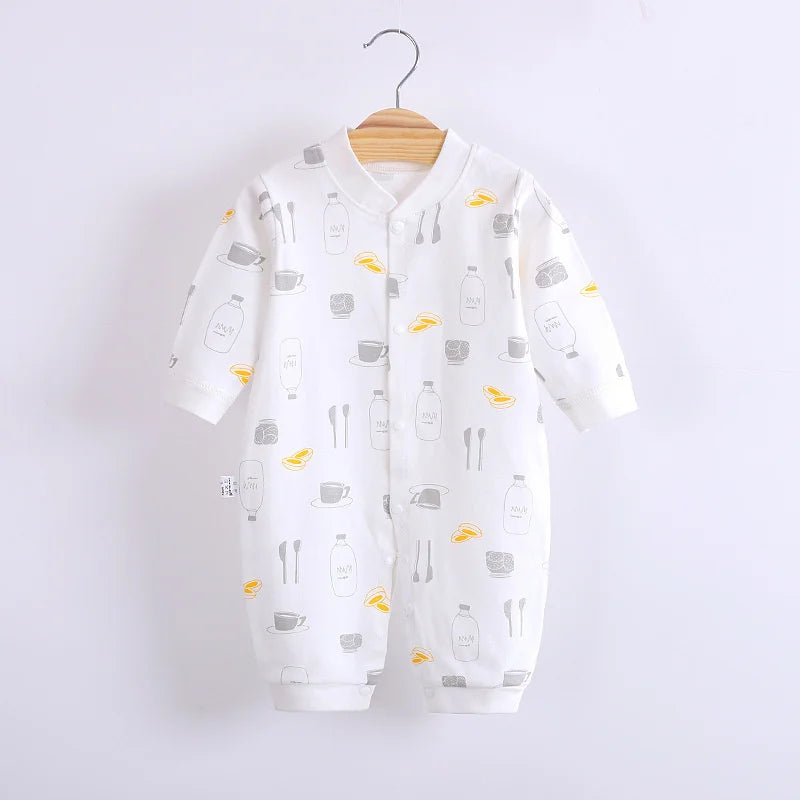 Baby Set 0-24M Neonatal Cartoon Breathable Bodysuit