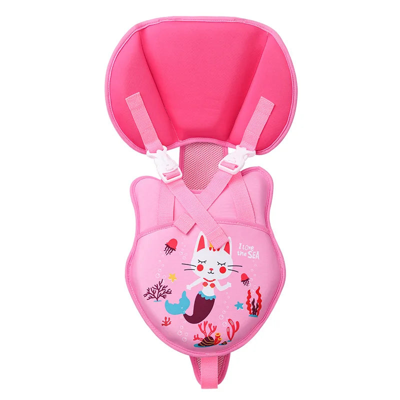 Baby Life Vest Life Jacket Safety Boys Girls Swimwear Swimsuit Kids Buoyancy Vest 4-14kg Baby Swimming Float Swim Aid Vest
