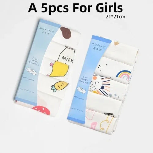 Cotton Newborn Baby Towels Saliva Towel