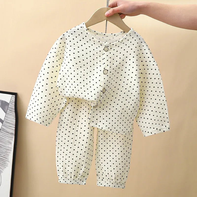 Baby Cotton Home Wear Outfit Set  0-10T
