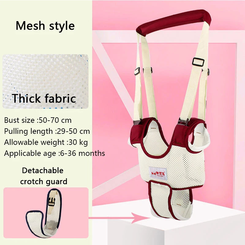 Baby Walker Toddler Safety Harness Assistant Strap Kids Learning Walking Belt Detachable Crotch Anti-fall Belt Baby Products