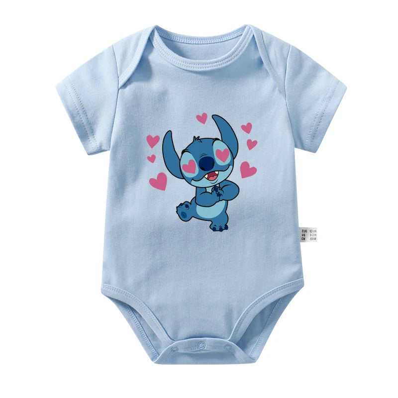 Cute Newborn Baby Summer Rompers Infant Bodysuits