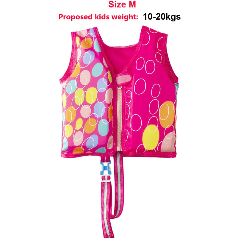 Baby Swim Buoyant Vest Kids Learn Swimming Aids