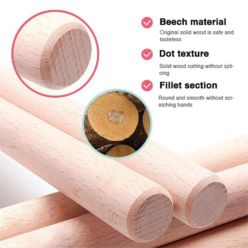 Wooden Yoga Pole Open Shoulder Beauty Back Posture Corrector