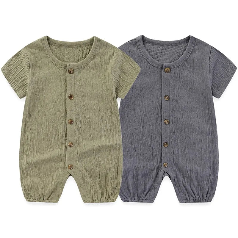 Summer 2 Pieces Cotton Baby Clothes 0-24M Print