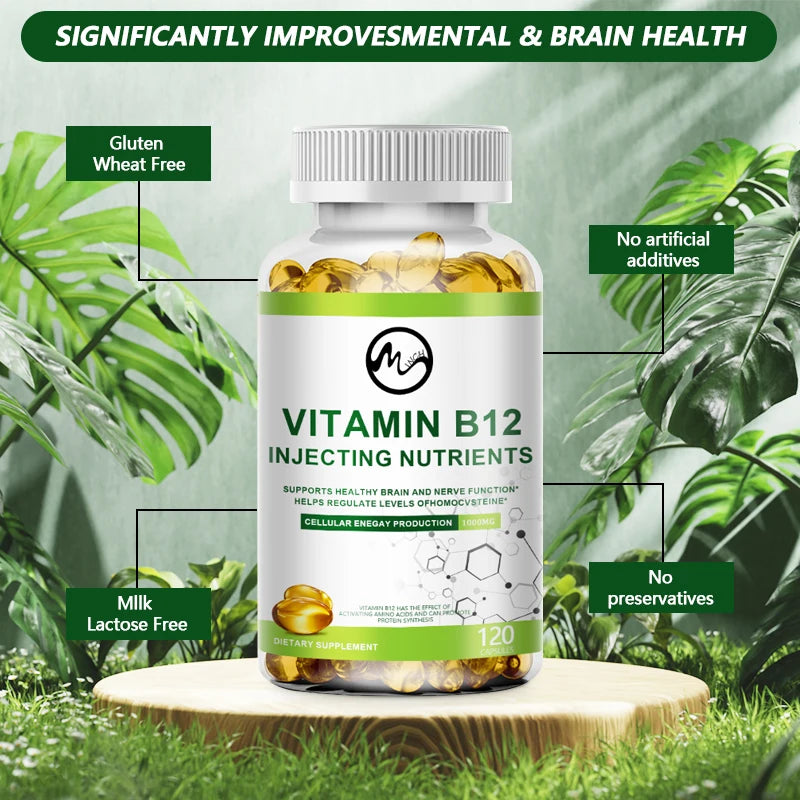 High Potency Vitamin B12 Methylcobalamin 1000mcg
